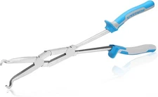 SPEEDWOX 13-Inch Long Reach XL Pivot Ring Nose Pliers Double Joint 13", Blue 