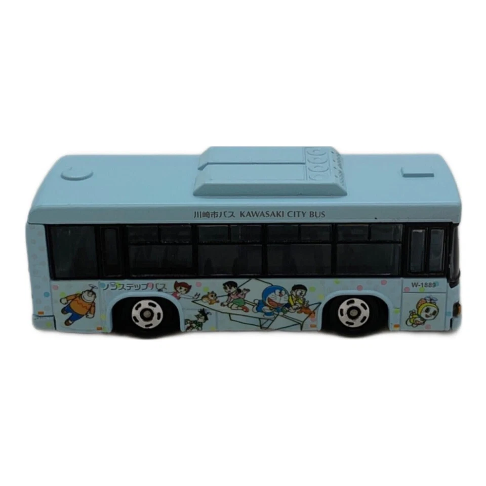 TOMY Kawasaki City Doraemon Bus Tomica Model Excellent JAPAN - Image 3 of 4