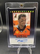 Russell Wilson Card in 2014 Bowman Baseball 15