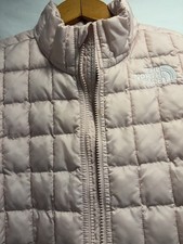 The North Face Girls M 10/12 550 Down Puffer Coat Pink Jacket