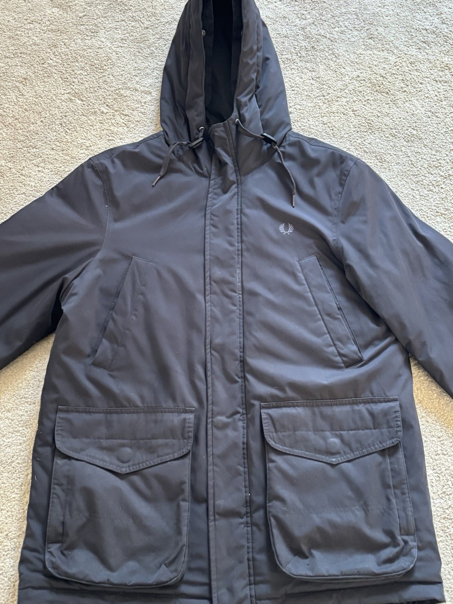 Fred Perry Men's Parka Coat UK