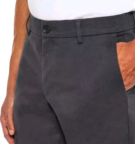 Banana Republic Men’s Chino Pants Gray Size 34x32 Straight Fit w Stretch - Picture 7 of 7