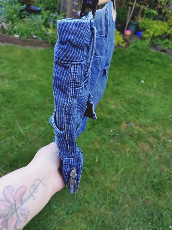 River Island Cotton Shorts UK 16 Vintage From 2008 Time Y2k - Image 4 of 4