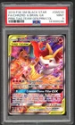 Pokemon Card - PSA 9 Charizard & Braixen GX SM230 - Black Star Promo Tag Team