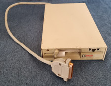 Commodore Amiga Cumana unità floppy disk esterna 5,25" CAX 1000S non testata