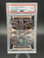 2019-20 Panini Obsidian Tacko Fall RC SP 42/50 Electric Etch Orange PSA 9 Mint! 