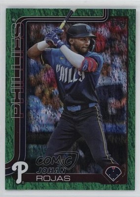 2025 Topps Series 2 Green Holo Foil /99 Johan Rojas #469 s5j | eBay