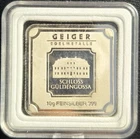 Geiger Edelmetalle 10 Gram Silver Square - In non-original protective Capsule