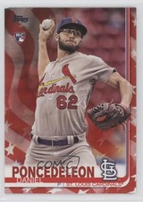 2019 Topps Independence Day 40/76 Daniel Ponce de Leon Poncedeleon #140 2pv