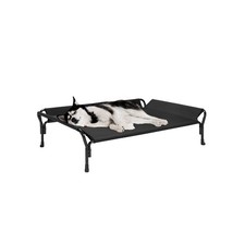 Veehoo Cooling Elevated Dog Bed,Raised Dog Cot w/Guardrail 47.0"L 32.0"W 12.0"Th