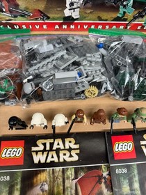 LEGO Star Wars 8038 The Battle of Endor 12 Minifigures 890 Pieces With Box