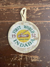 First World Scout INDABA 1952 Gilwell Park UK, participant badge,