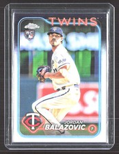 2024 Topps Chrome Jordan Balazovic Refractors #198 Rookie