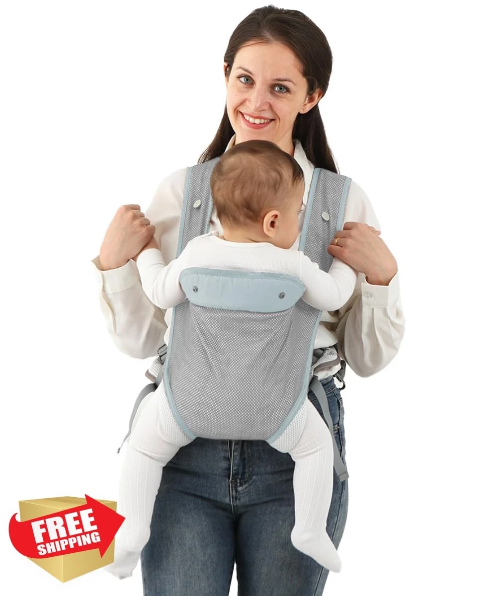 Baby Carrier Wrap, Newborn to Toddler, Adjustable, Front/Back