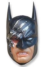 MEZCO 1 12 Batman Sovereign Knight Action Figure Head Part Black Cowl Mask