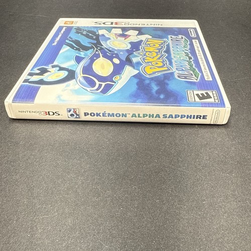 Pokemon Alpha Saphir nur Hülle OHNE SPIEL Nintendo 3DS leere Ersatzbox - Bild 5 von 8
