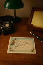 Vintage 1960s Mid Century White & Wyckoff Floral Post-A-Card Postcard Booklet...