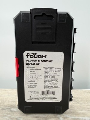 Hyper Tough 77 Piece Electronic Repair Kit TS85147A Magnetic Tool