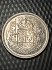 1955 Canadian Half Dollar (80% Silver) Nice AU/BU #Q