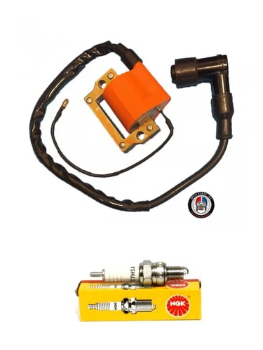 New Ignition Coil + NGK Spark Plug For Honda XR80R (1985 1986 1987 1988) - Foto 1 di 3