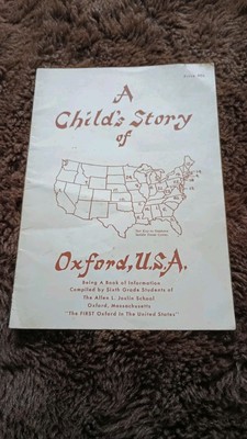 1963 Oxford MA Joslin School Information Booklet