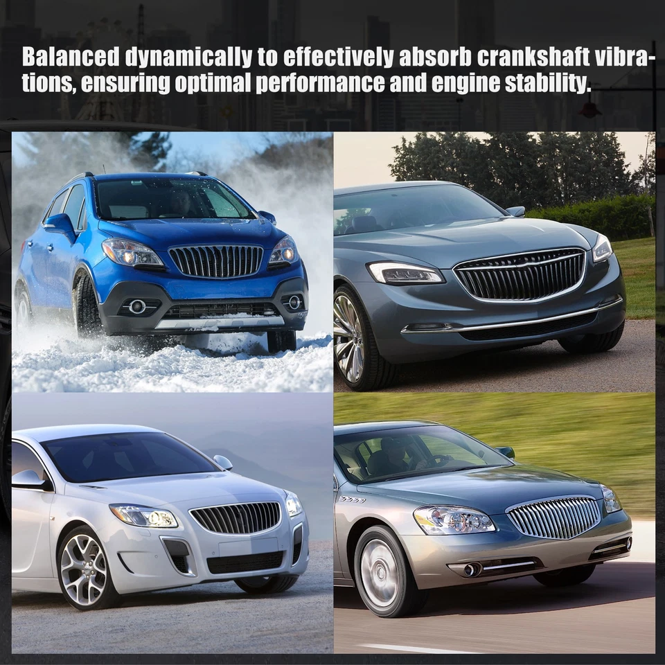 New Harmonic Balancer for Honda Accord Odyssey Acura CL Isuzu L4 2.3L 1998-2002 Foto 2 de 4