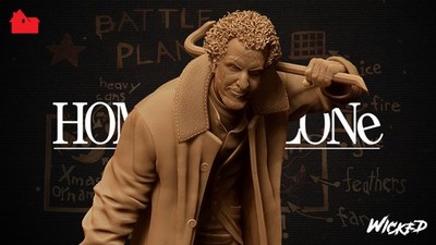 Marv, Home Alone, 1/4-1/24, Sculpture, Figur, Unbemalt, 3D-Druck, Wicked