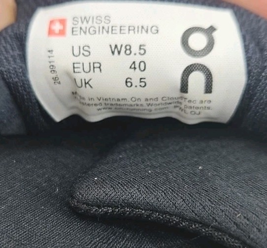 On Cloudnova Navy White Cloudtec Running Shoes  W… - image 7