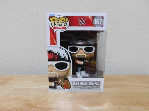 New Funko Pop WWE #167 Hulk Hogan Wolfpac vinyl figure