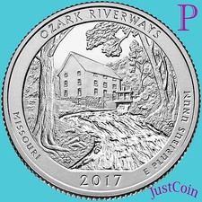 2017-P OZARK SCENIC RIVERWAYS (MISSOURI) QUARTER UNCIRCULATED