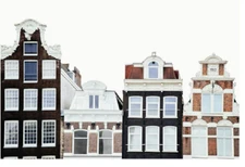 IKEA BJORKSTA  Amsterdam building Picture ( 78 ¾x55" ) 905.093.67