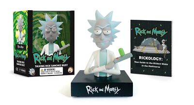 Rick and Morty Talking Talking Rick Sanchez Bust w Mini Profile