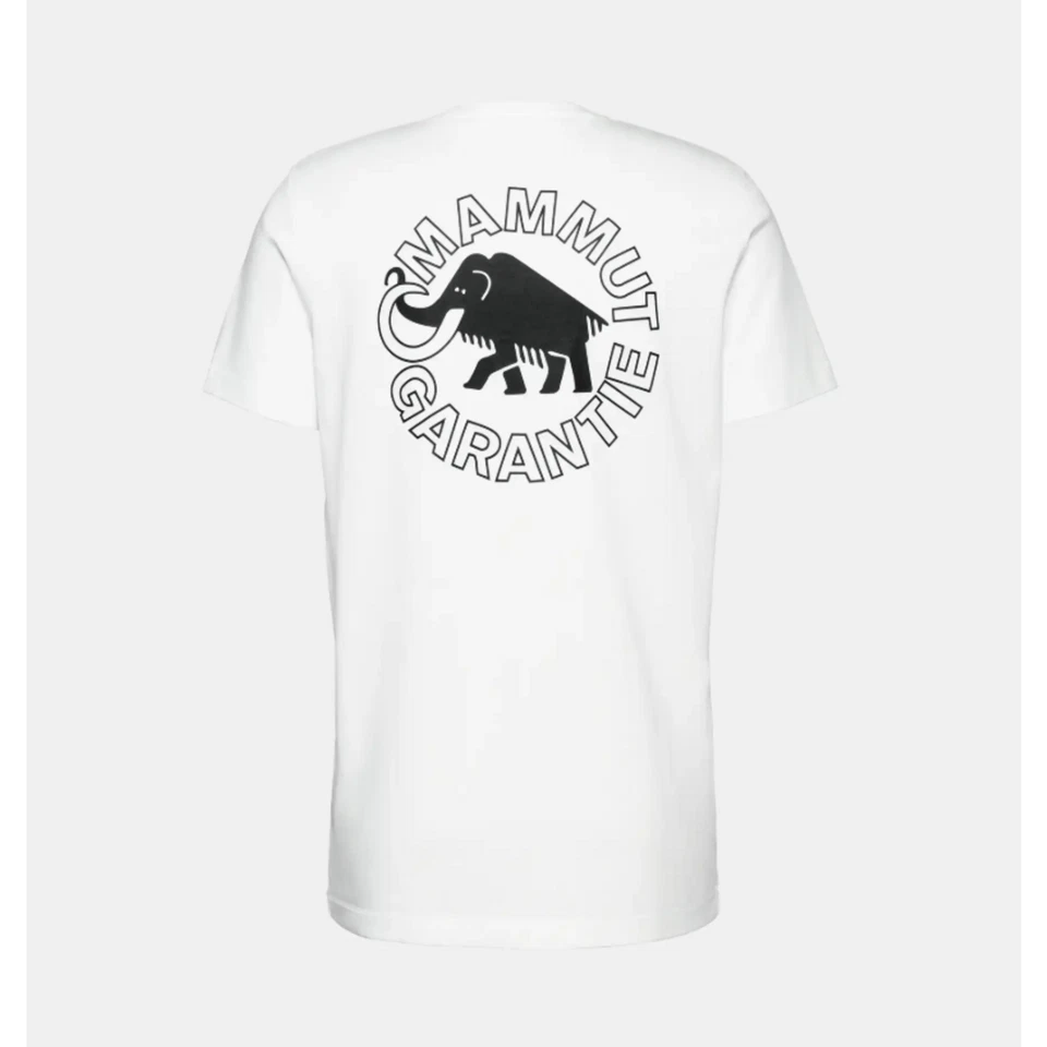 Mammut Core T-Shirt Mann Garantie Weiß T-Shirt Neu Organic Cotton Climbing H - Bild 2 von 2