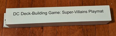 DC Deck-Building Game Kickstarter Exclusive Super Villains Playmat NEW