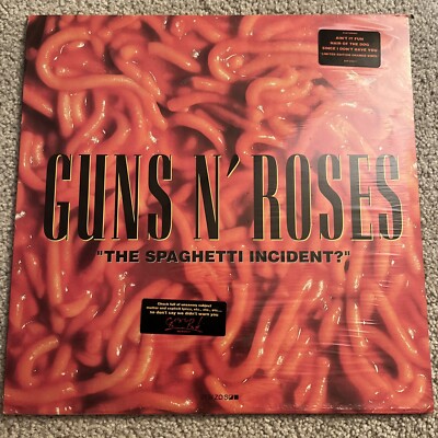 Guns N Roses The Spaghetti Incident 1993 Orange Vinyl Geffen GEF 