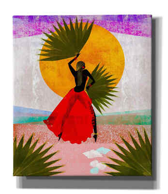Epic Graffiti 'Martine' by Erin K Robinson, Giclee Canvas Wall Art