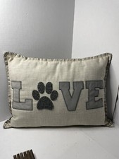 Dog Theme Pillow 18  X 12  