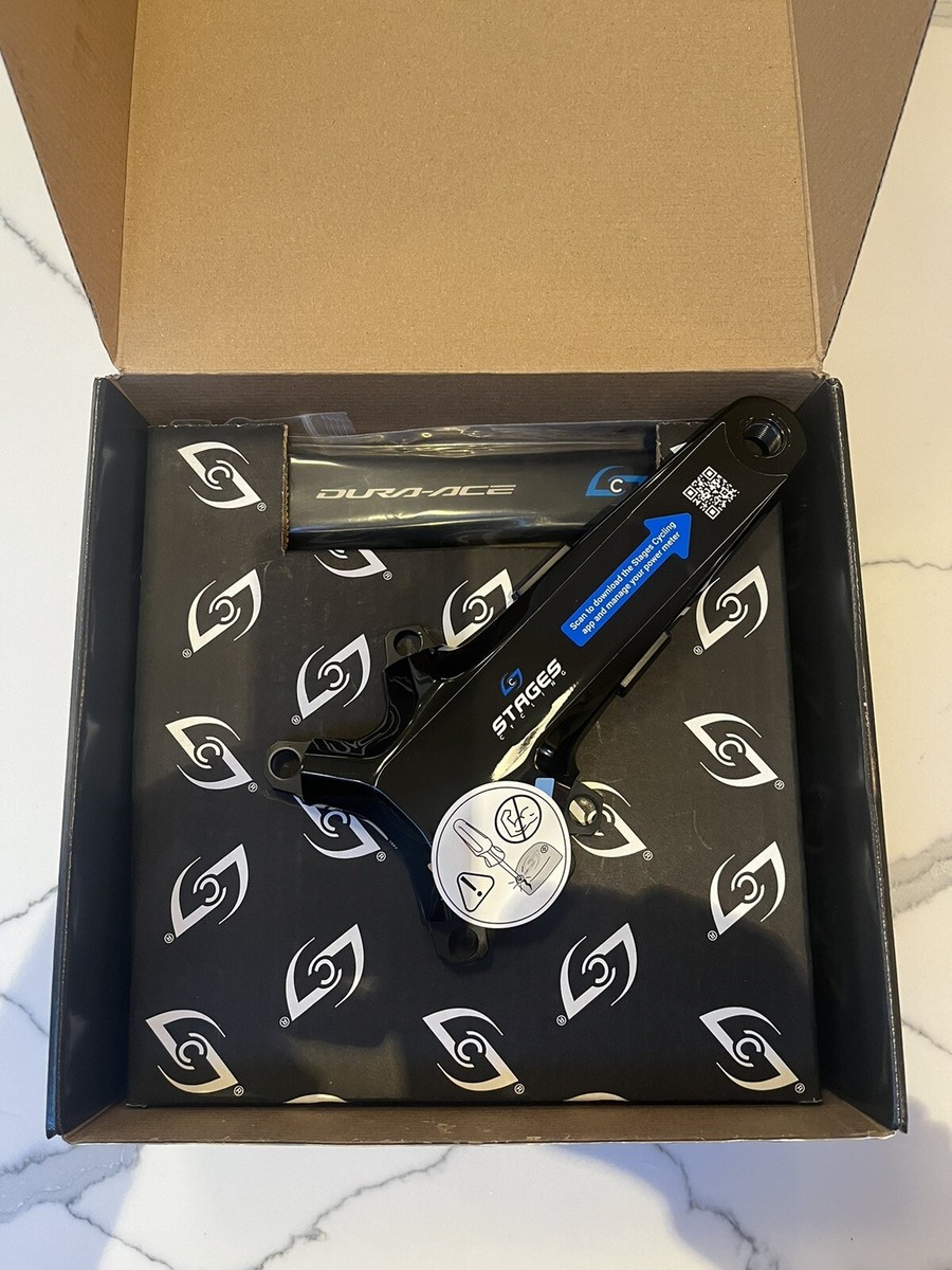 Dura-Ace R9200 Stages dual sided power cranks 175mm UK
