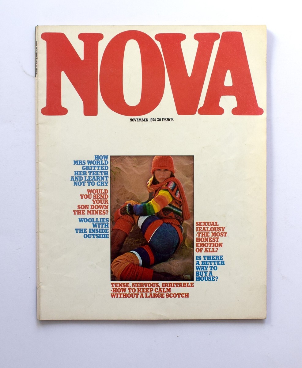 アート・デザイン・音楽 Nova Magazine January 2001 Nova Magazine, November 1974 David Hillman (art director) | eBay