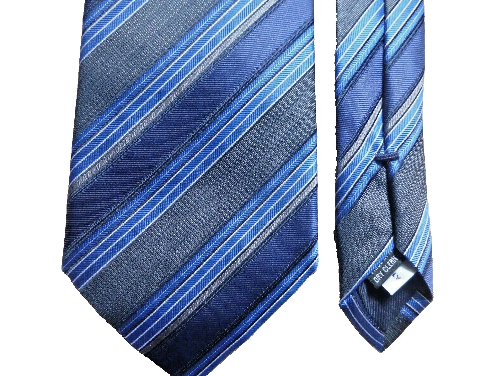 A rayas 100% Seda Corbatas Barneys New York para hombres