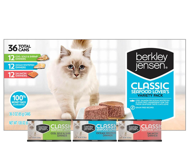 Berkley Jensen Seafood Lover's Classic Variety Pack for Cats, 36 ct. eBay