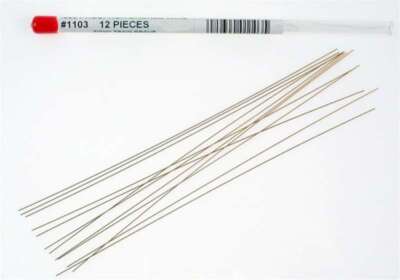 Tichy Train Group .020 Phosphor Bronze 8'' Wire (12) -- Model 1103