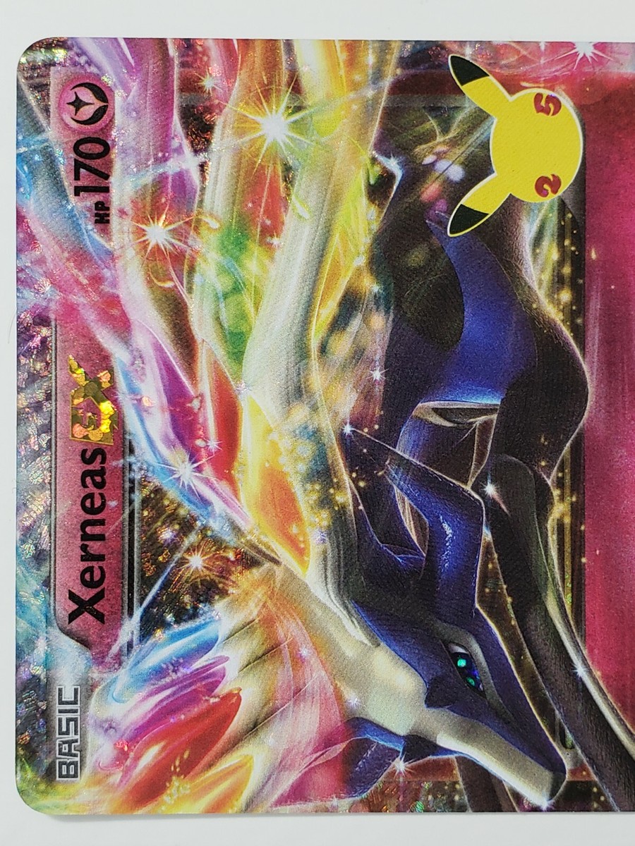EX HOLO Xerneas 97/146 - NM / M - Pokemon 25th Celebrations Secret