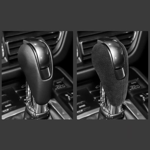 Gear Shift Shifter Knob Cover Trim For Porsche Macan Panamera 718 911 Cayenne - Picture 4 of 12