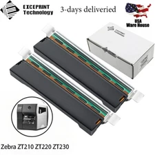 2pca US Printhead for Zebra ZT210 ZT220 ZT230  Printer 203dpi P1037974-010