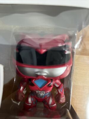 Funko Pop Power Rangers #412 - Red Ranger Morphing Exclusive - Édition Collector Near Mint