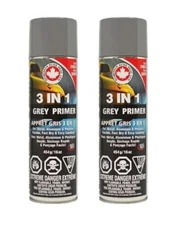 Dominion Sure Seal 24023 3 In 1 Gray Primer Aerosol 16 oz (2 Pack)