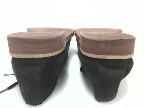 JD FISK Oxfords Shoes GRAY Suede Fashion Burgundy Men's US 10.5 EU 44.5 $149 - Picture 6 of 7