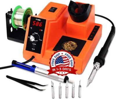 Profesional Estacion De Soldadura - Corrección De Temperatura Digital 2 En 1 NEW
