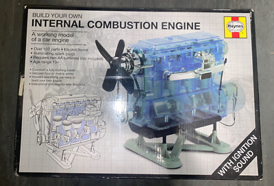 Haynes Build Your Own Internal Combustion Engine 4 Cylinder Open Box | eBay